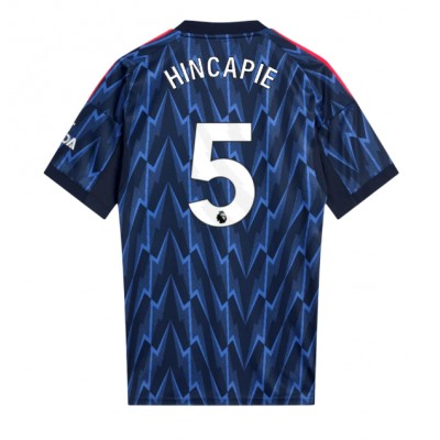 Fotballdrakt Herre Arsenal Piero Hincapie #5 Bortedrakt 2025-26 Kortermet Fotballdrakt Herre Arsenal Piero Hincapie #5 Bortedrakt 2025-26 Kortermet